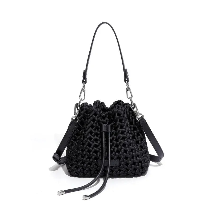 High-grade Windmill Knot Bucket Bag Hand-woven Angel Wishes