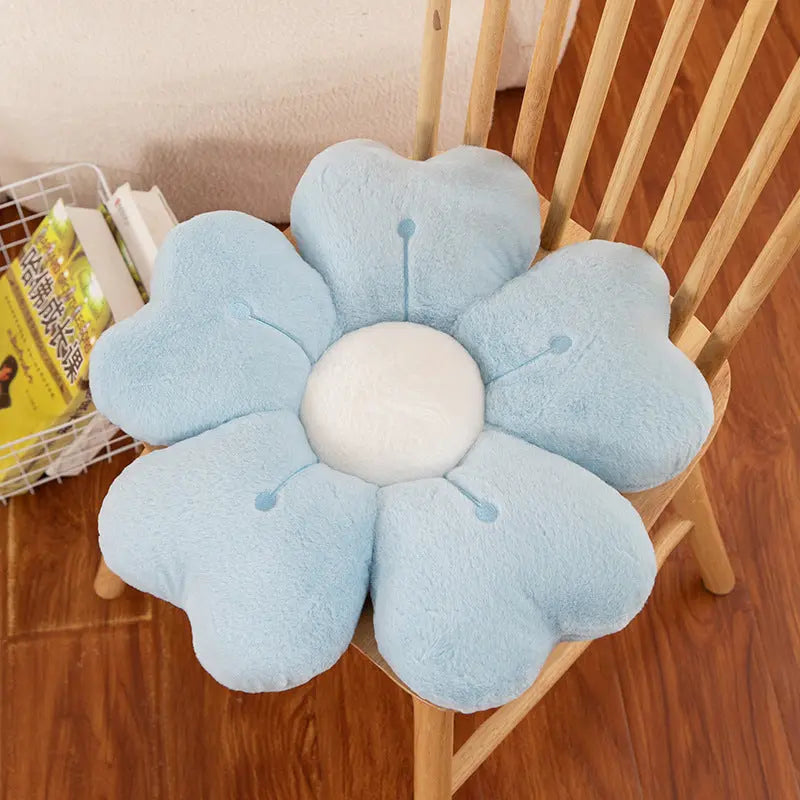Home Creative Flower Cushion Plush Pillow Angel Wishes