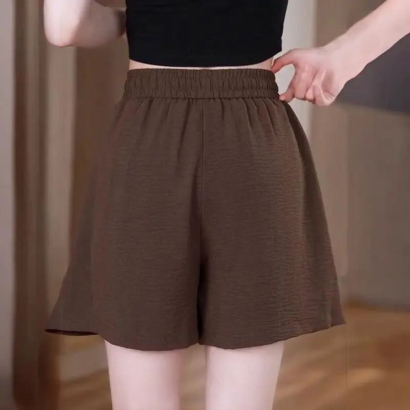 Casual High Waist Summer Plus Size Shorts Angel Wishes