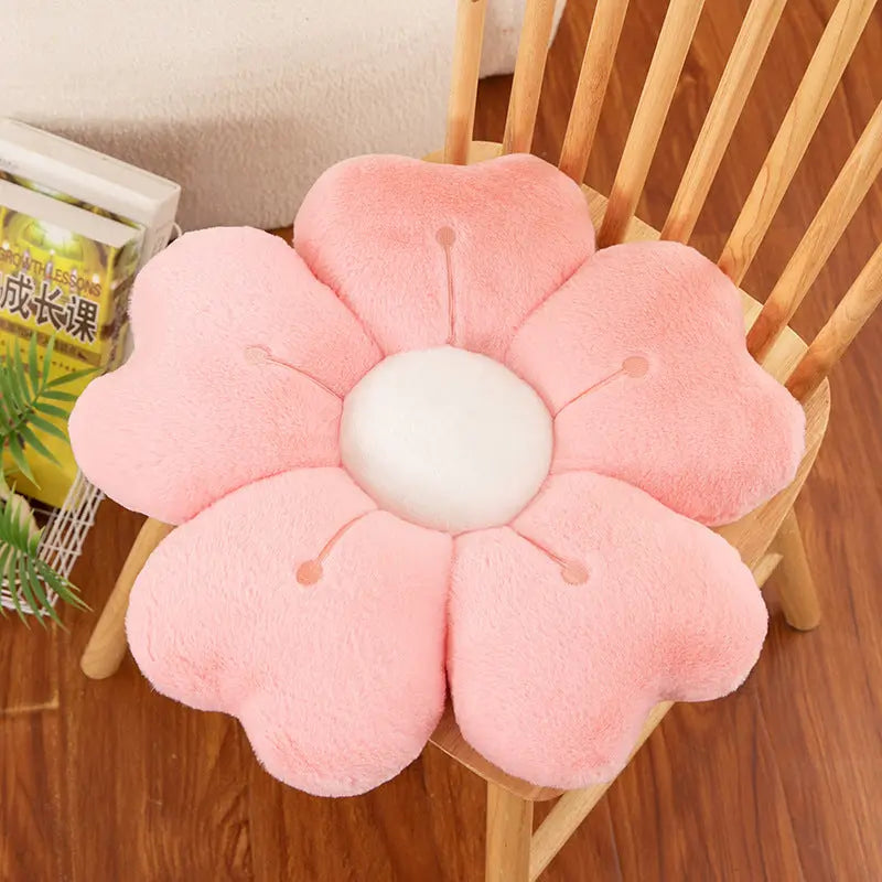 Home Creative Flower Cushion Plush Pillow Angel Wishes