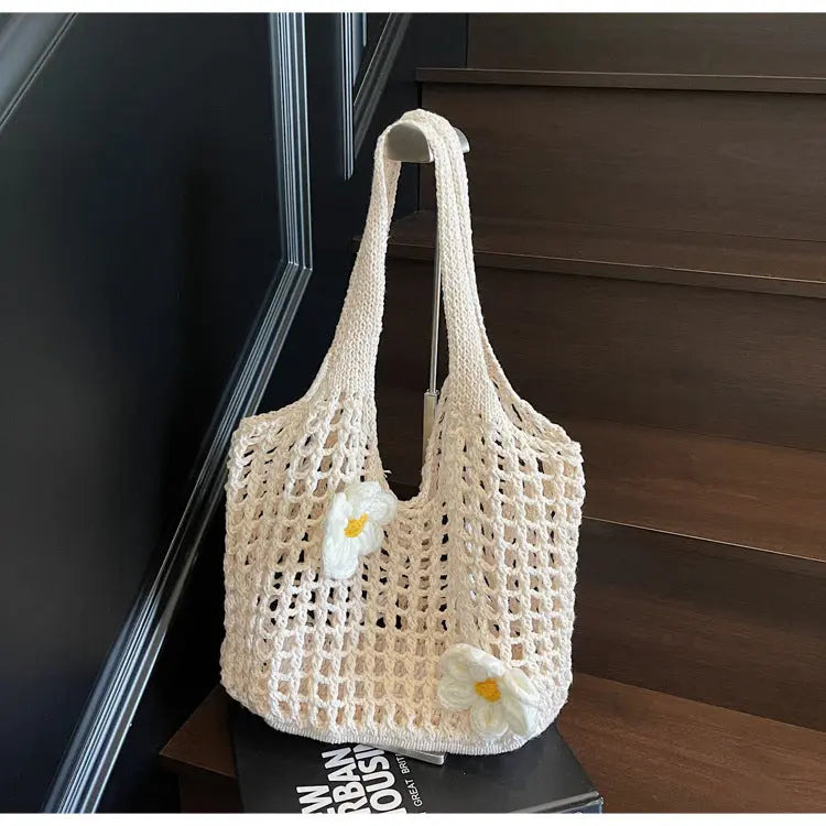 Knitted Handbag Angel Wishes