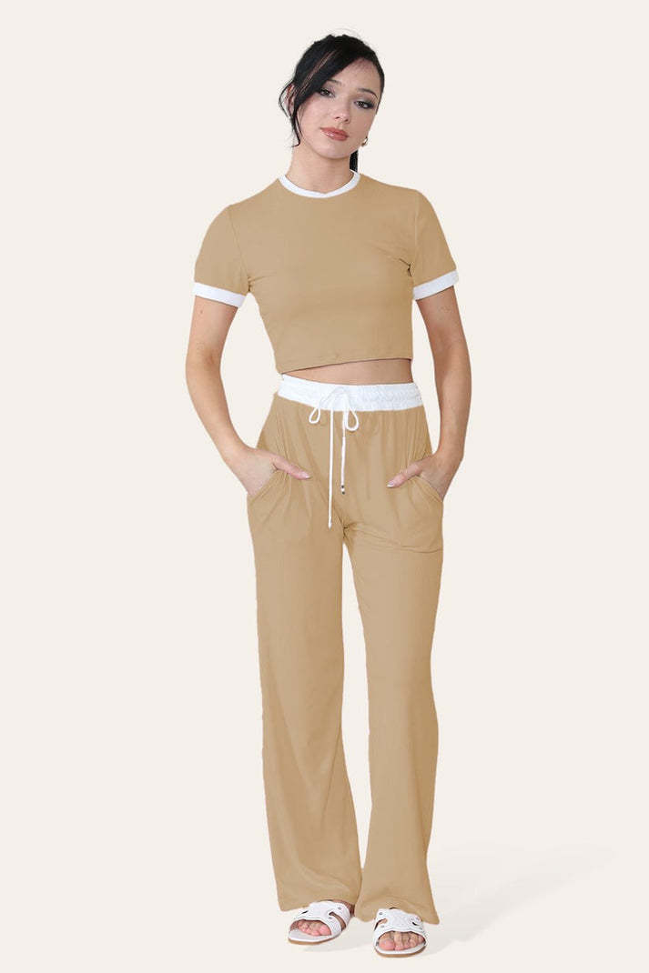 Loungewear Set: Trousers and Top for Ultimate Comfort Angel Wishes