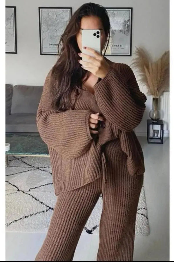 4 Buttons Loungewear Set Angel Wishes