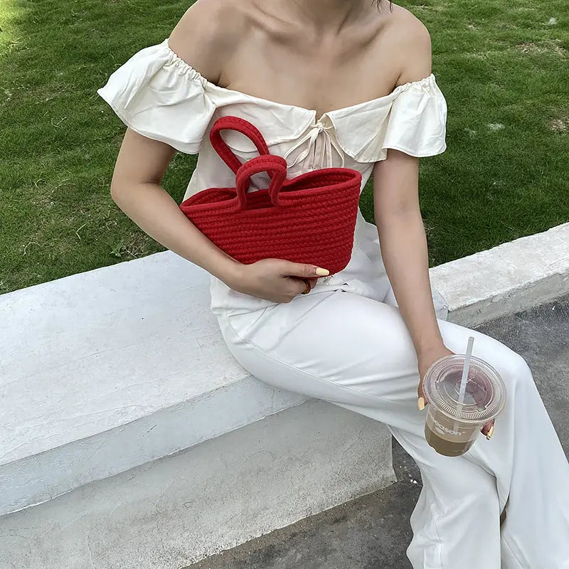Woven Stylish Bags Angel Wishes