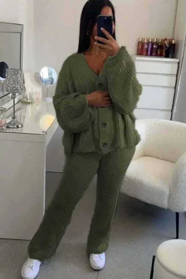 4 Buttons Loungewear Set Angel Wishes