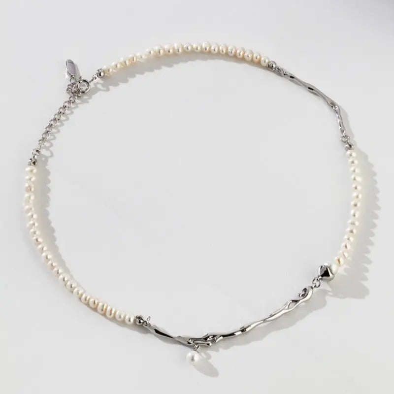 Fashionable Jewelry Pearl Necklace - Angel Wishes