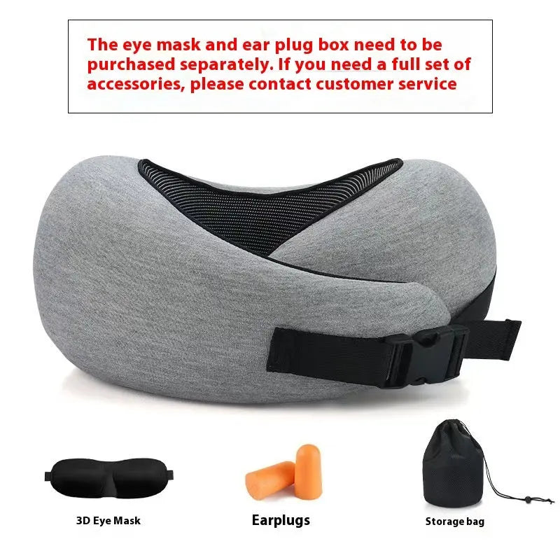 U-shape Pillow Memory Foam Neck Pillow Car Travel Neck Pillow Angel Wishes