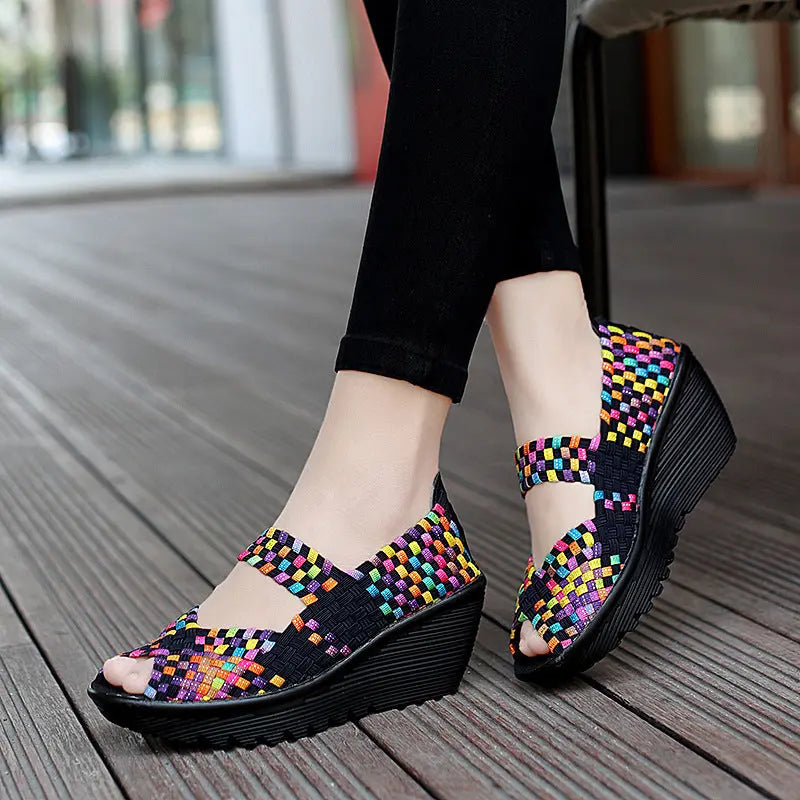 Comfortable Woven Sandals Angel Wishes