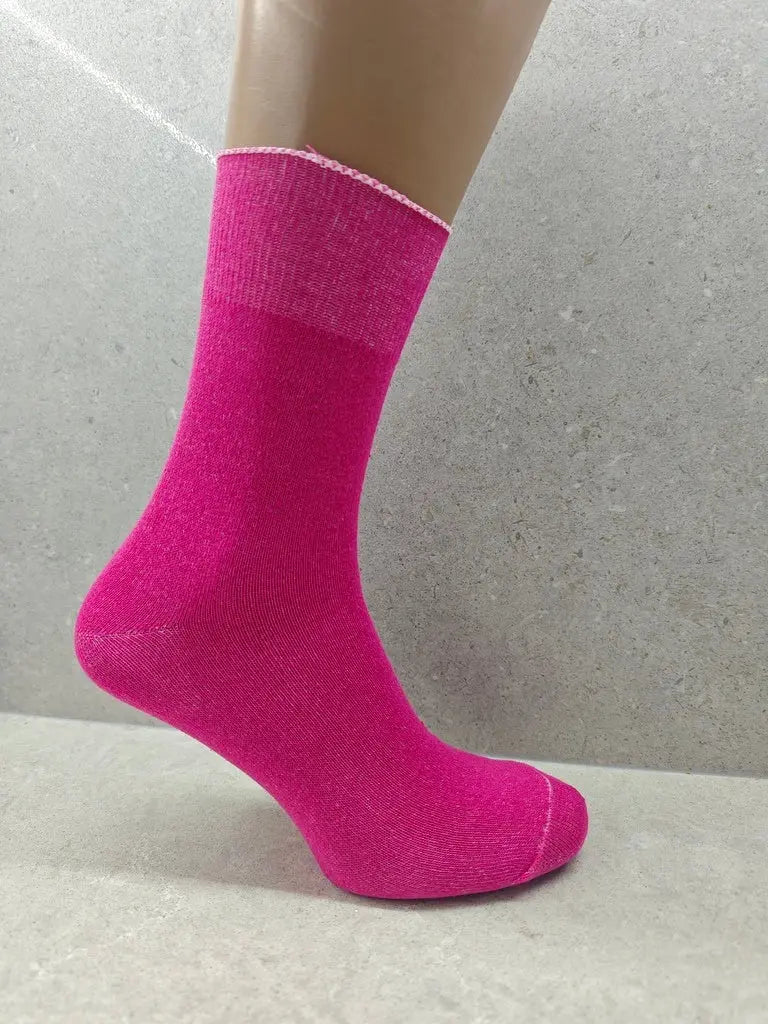 6 12 24 Pairs Womens Colorful Soft Rubber Sole Socks Comfy Angel Wishes