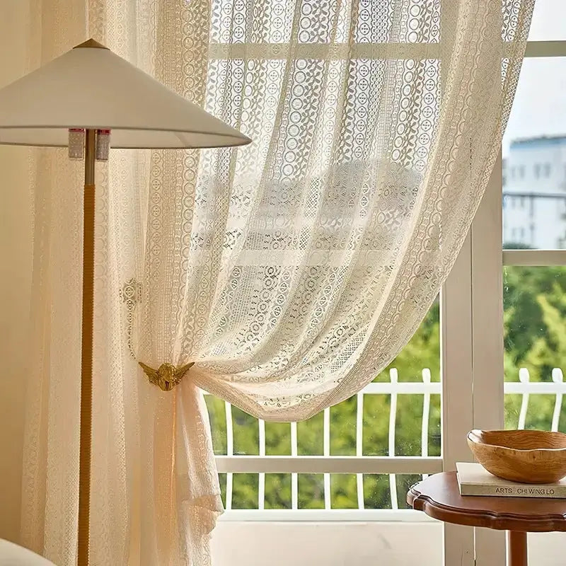 Lace Curtains Angel Wishes
