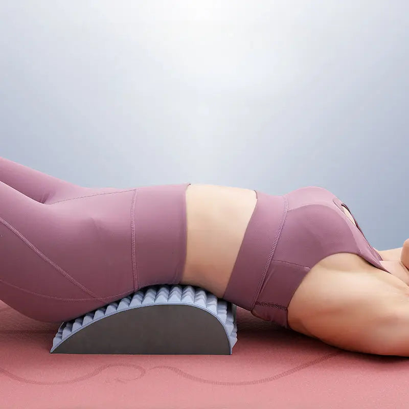 Back Stretcher Pillow Neck Lumbar Support Massager For Neck Waist Back Sciatica Herniated Disc Pain Relief Massage Relaxation Angel Wishes