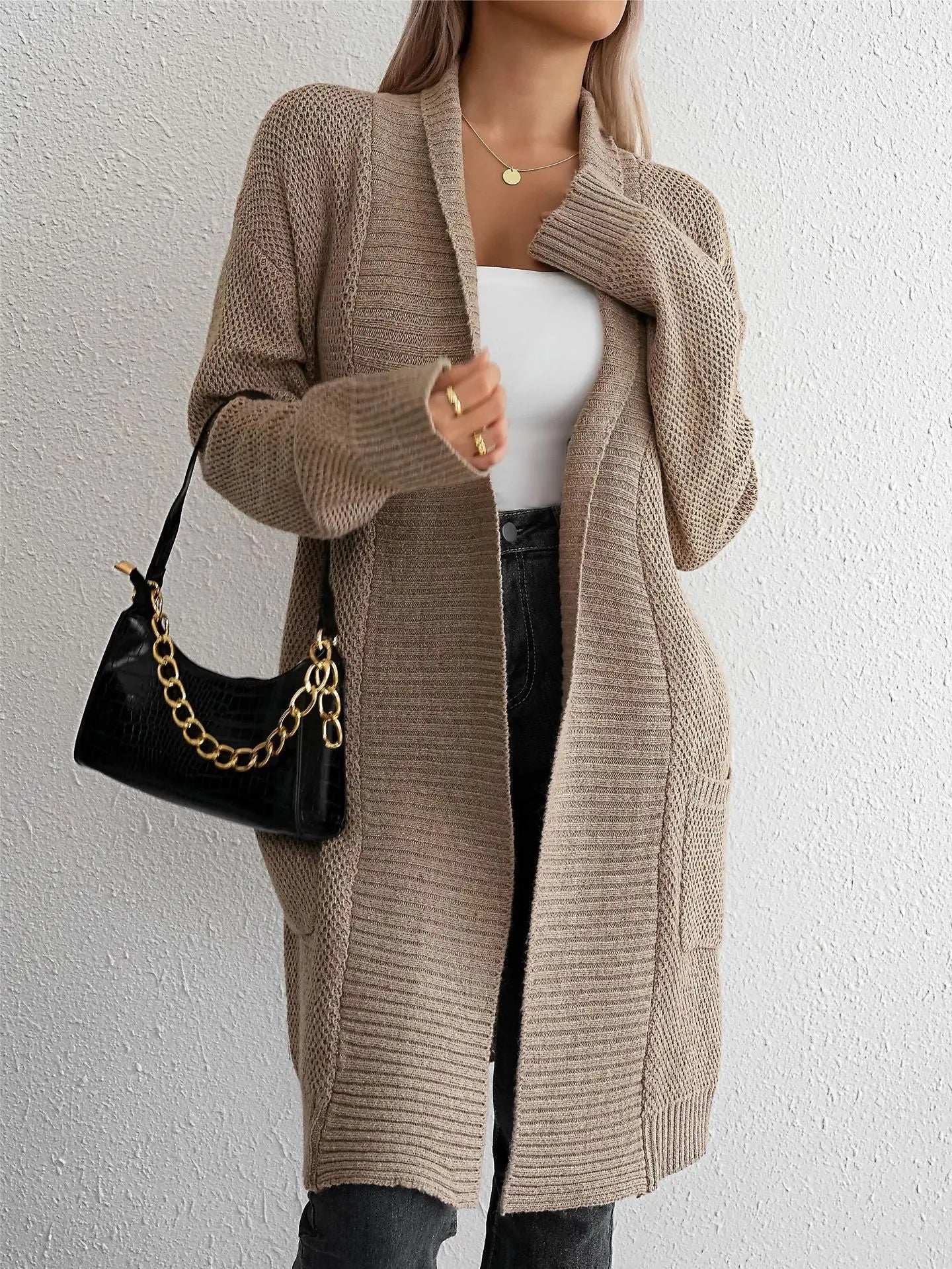 cozy cardigan coat Angel Wishes