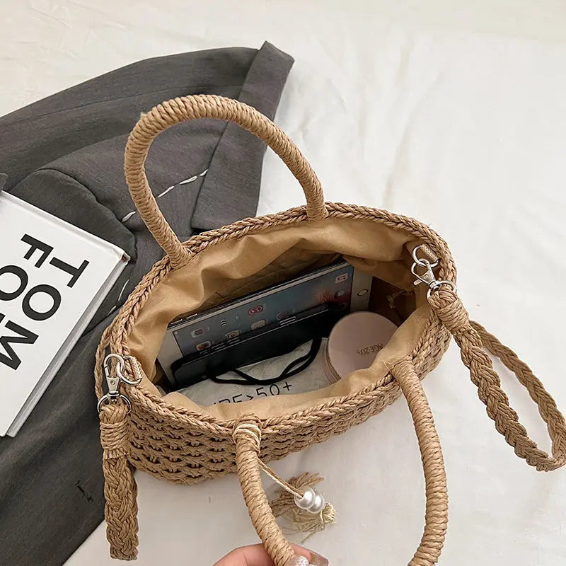 Fashion Woven Handbags Angel Wishes