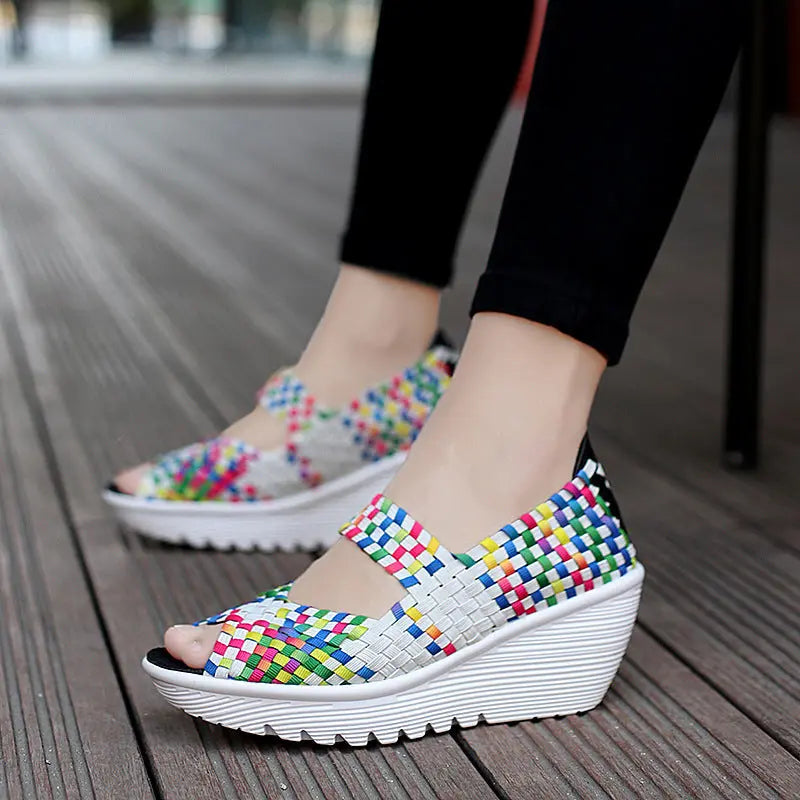 Comfortable Woven Sandals Angel Wishes