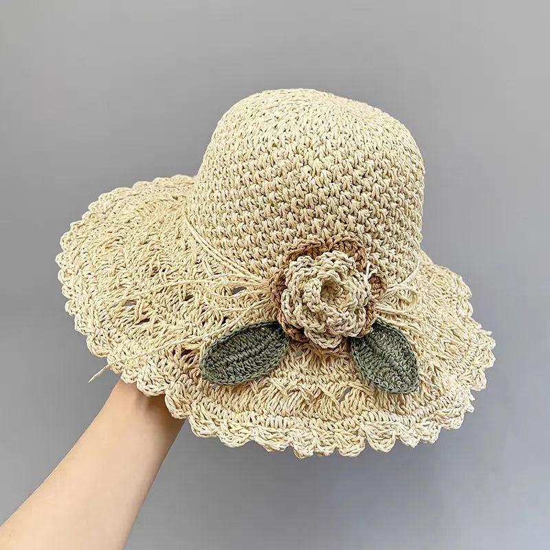 Hand-woven Summer Straw Hats Angel Wishes