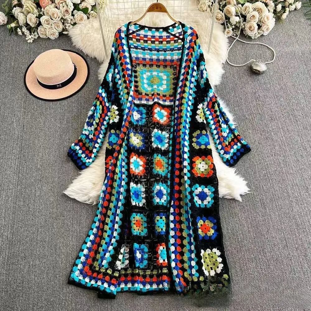 Woven Crochet Cardigan Angel Wishes