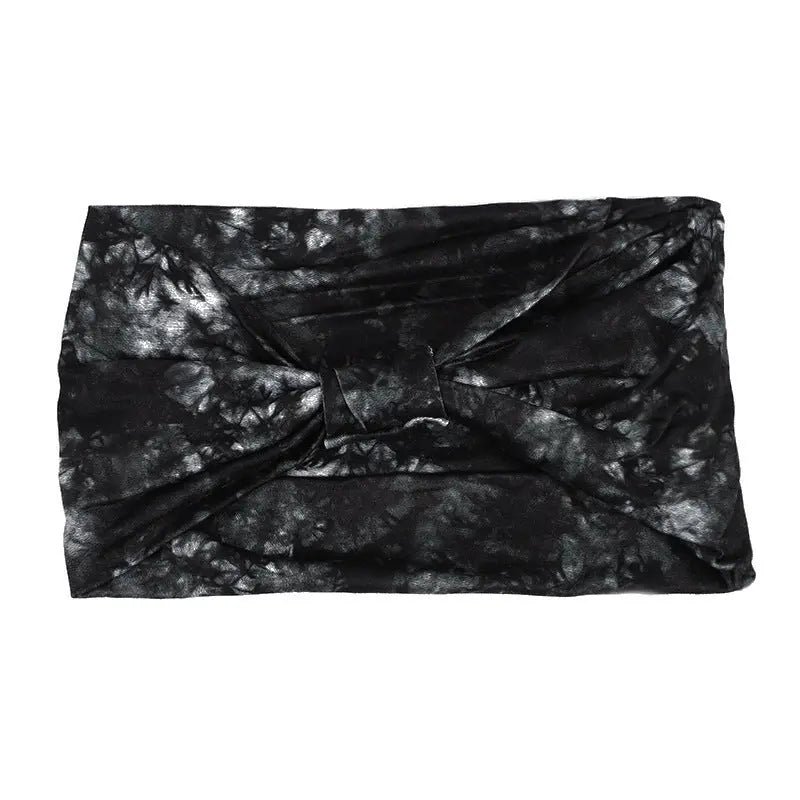 Tie-dye Sports Sweat-absorbent Hair Band Headscarf Angel Wishes