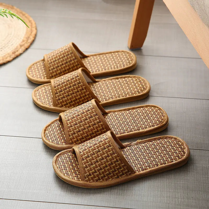 Woven Slippers Angel Wishes