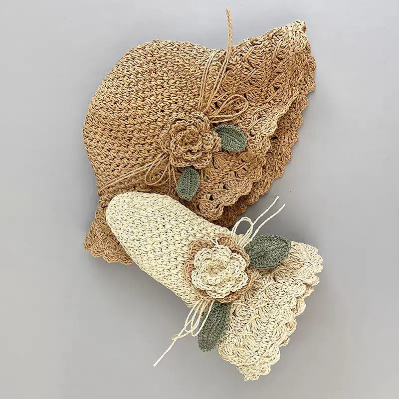 Hand-woven Summer Straw Hats Angel Wishes