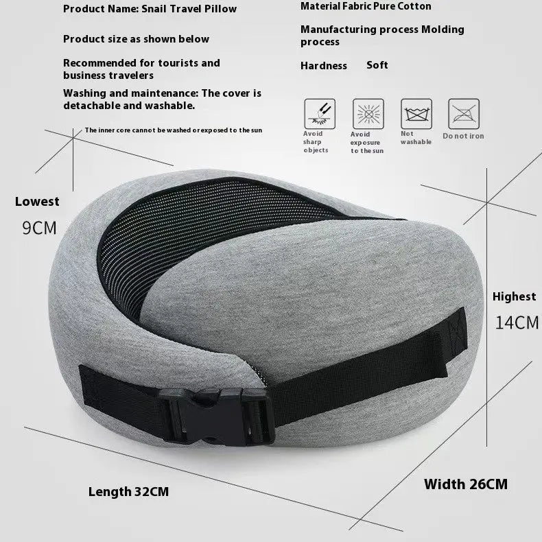 U-shape Pillow Memory Foam Neck Pillow Car Travel Neck Pillow Angel Wishes
