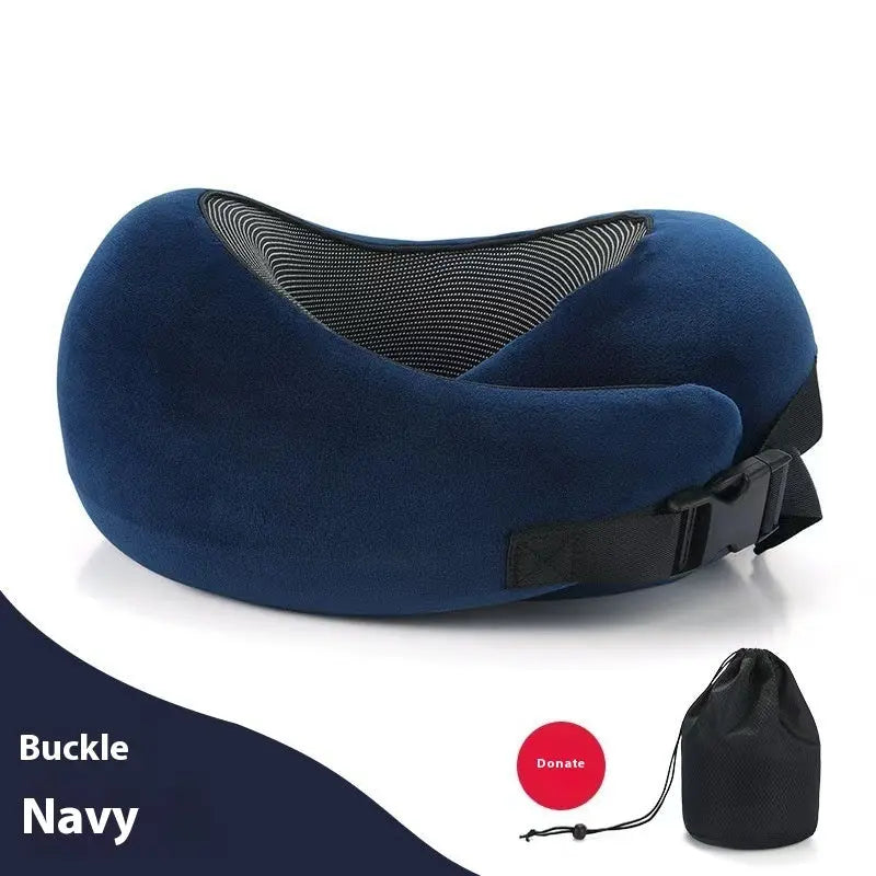 U-shape Pillow Memory Foam Neck Pillow Car Travel Neck Pillow Angel Wishes