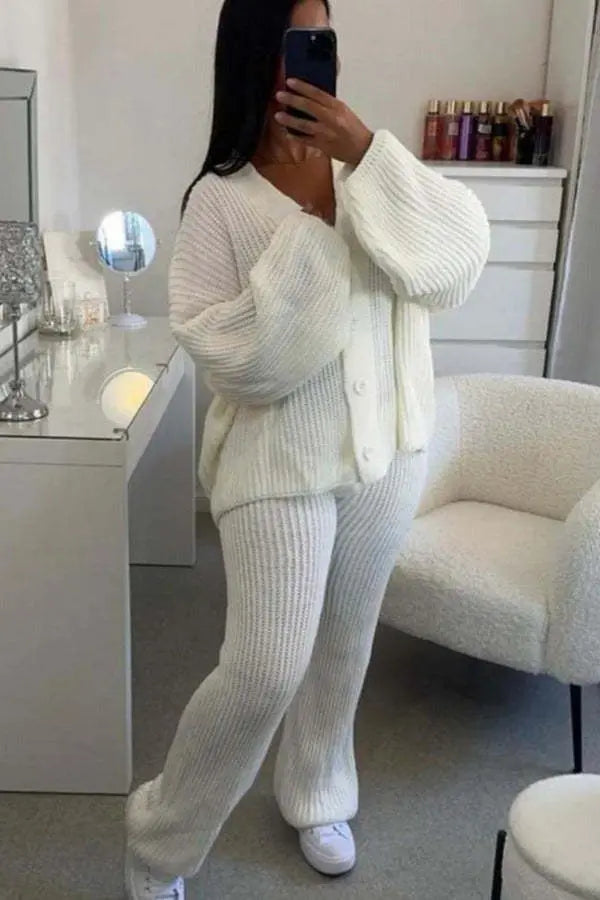 4 Buttons Loungewear Set Angel Wishes