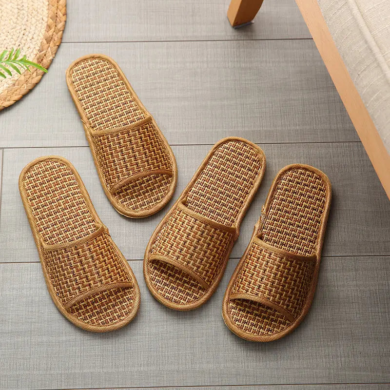 Woven Slippers Angel Wishes