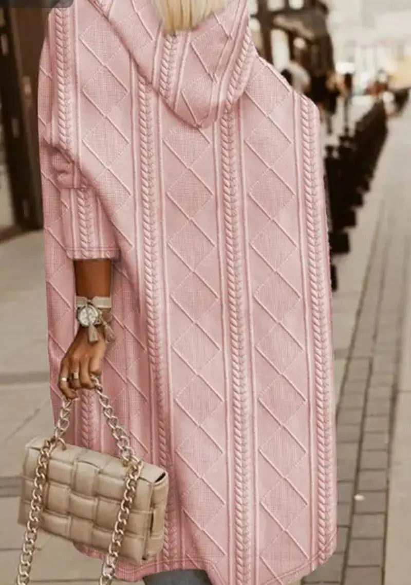 Fashion Solid Color Knitted Coat Angel Wishes