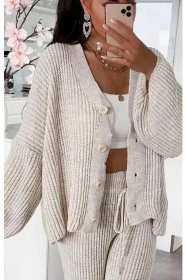 4 Buttons Loungewear Set Angel Wishes