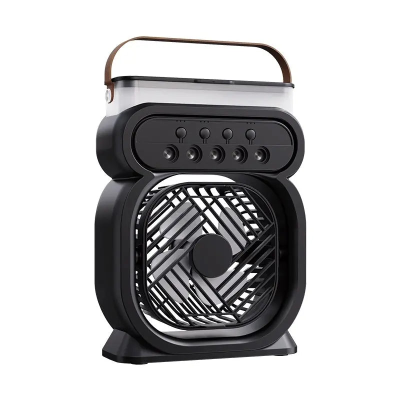 3 In 1 Portable Air Conditioner Evaporative Air Cooler LED Night Lights 3 Speeds Humidifier Fan For Home Office Angel Wishes