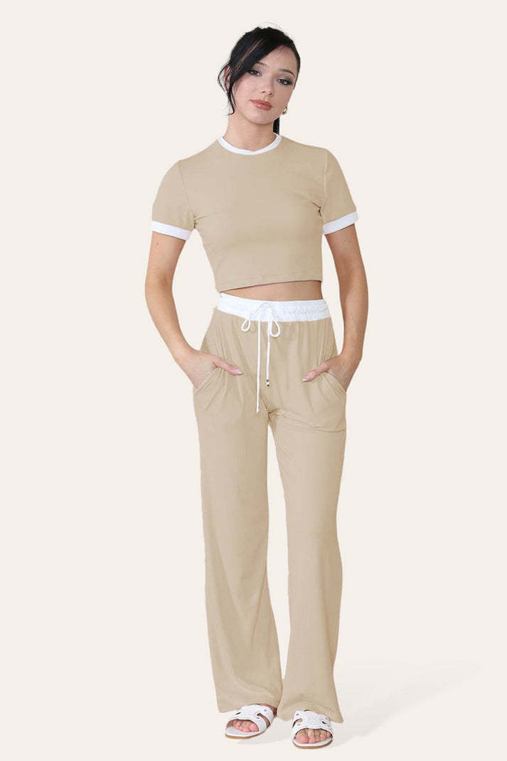 Loungewear Set: Trousers and Top for Ultimate Comfort Angel Wishes