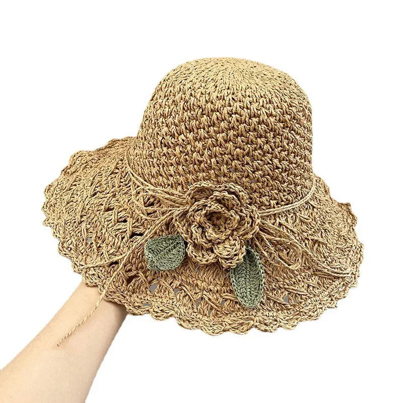 Hand-woven Summer Straw Hats Angel Wishes