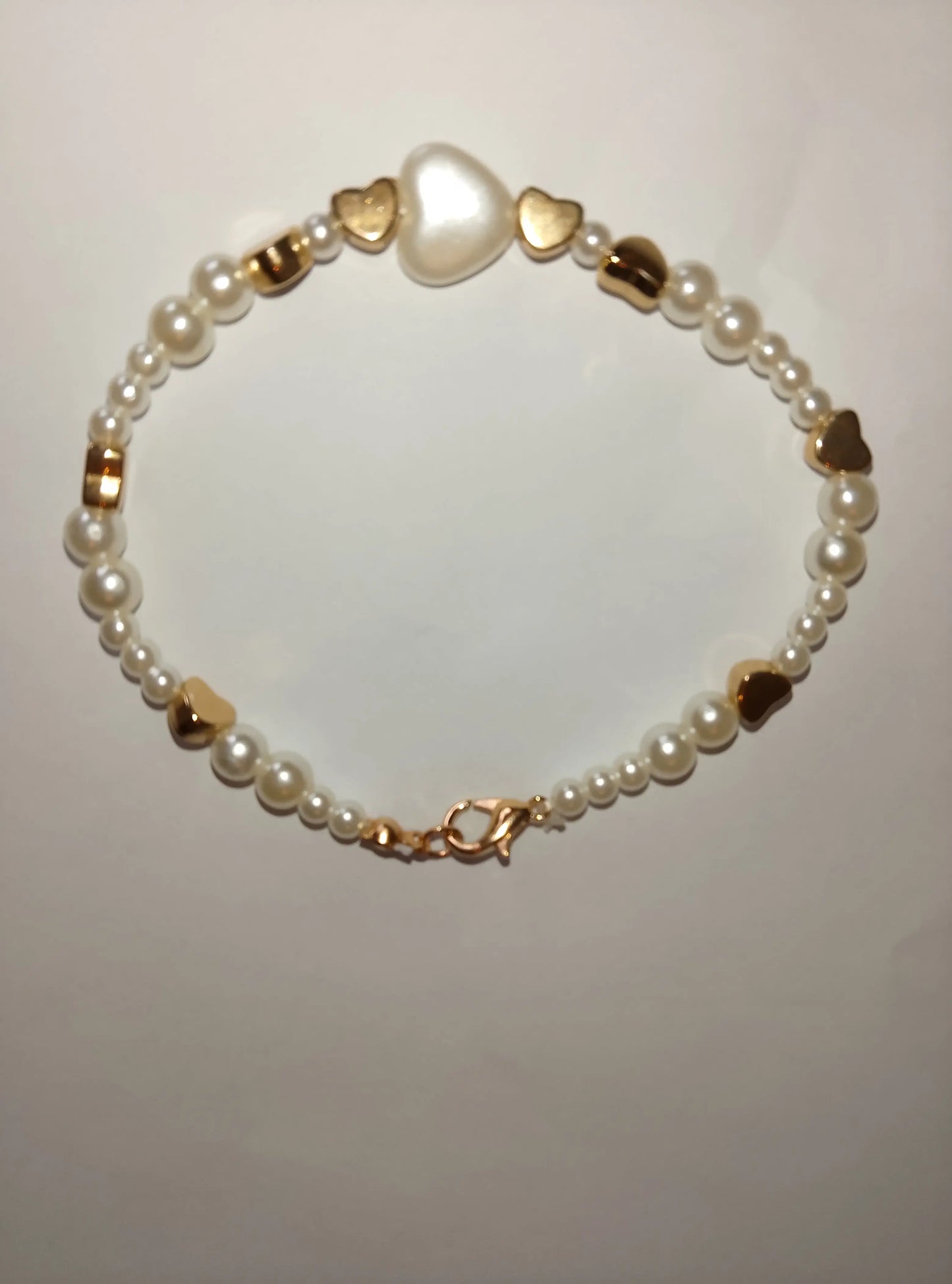 Stunning Pearl Bracelet Angel Wishes
