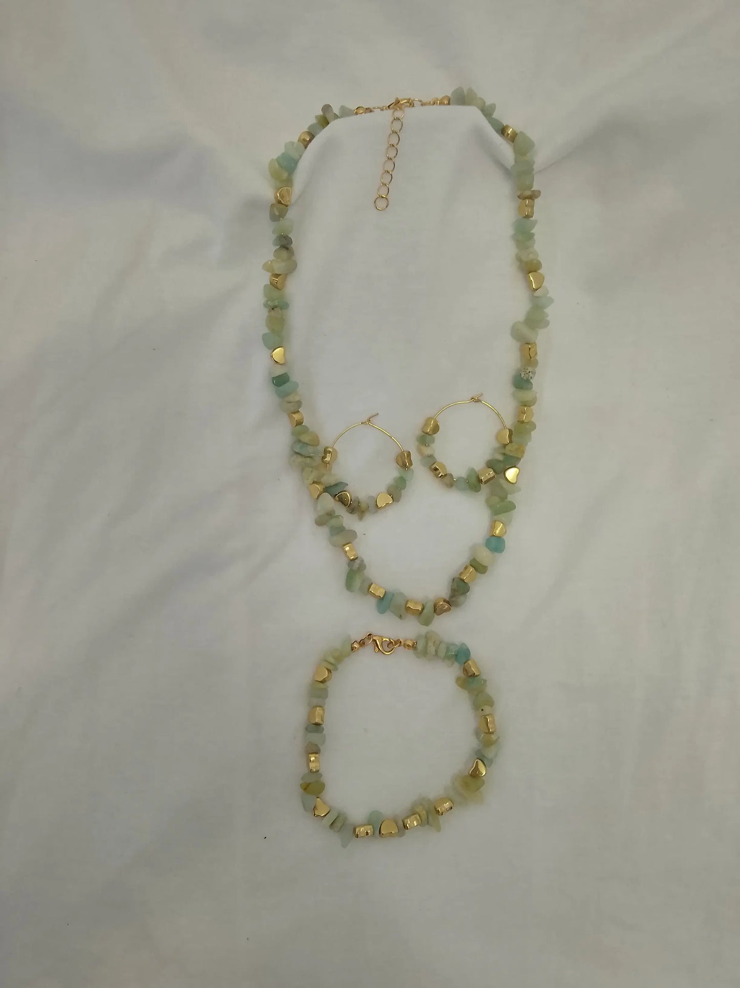 Beaded Handmade Jewelry Set Angel Wishes