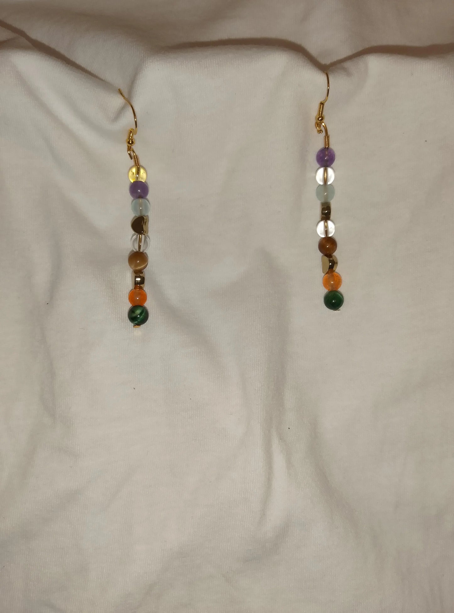 Beaded Jewelry Set Mixed stones beads Jewelry Angel Wishes