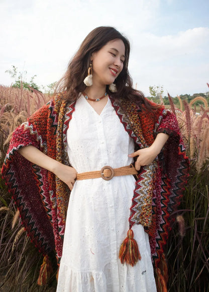 Ethnic Style Warm Vacation Art Travel Shawl Photography Angel Wishes
