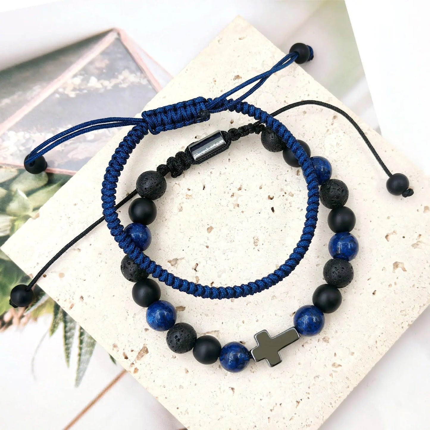Hand-woven Bracelet Set - Angel Wishes