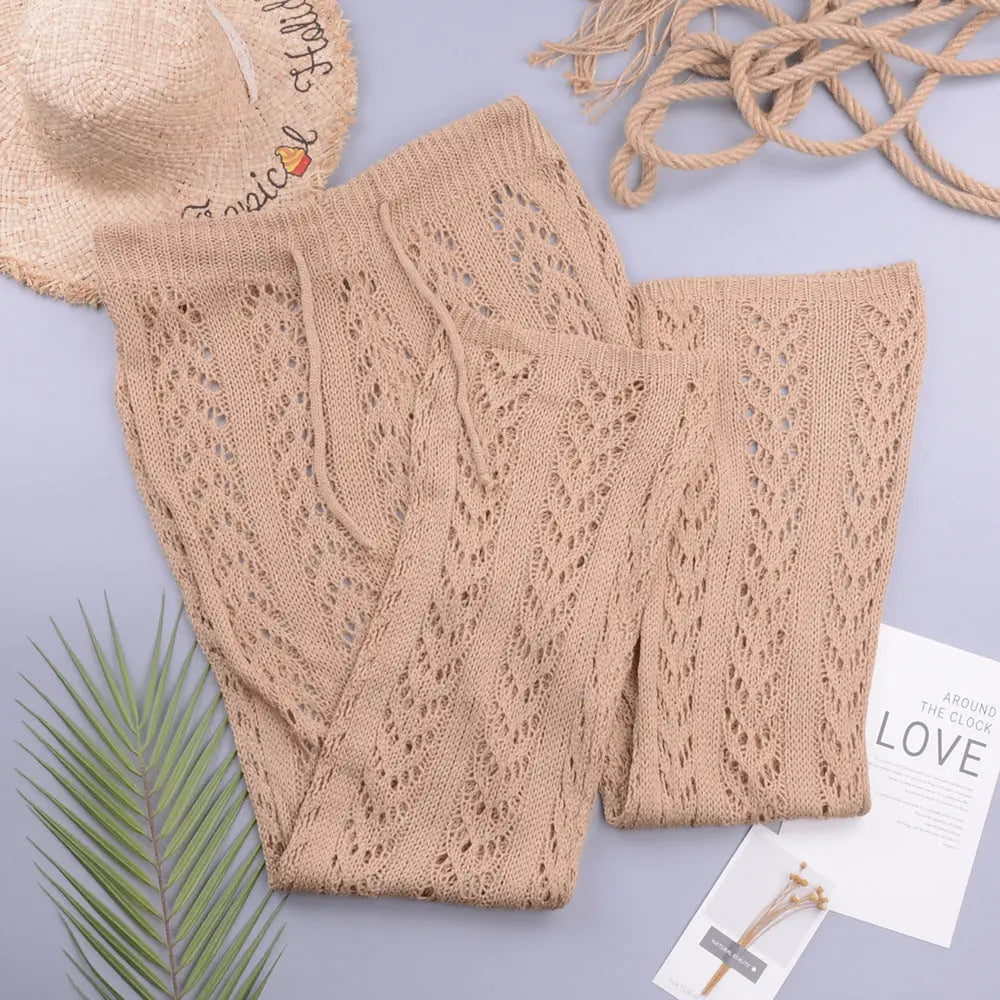 Crochet Trousers Beach Vacation Style Angel Wishes