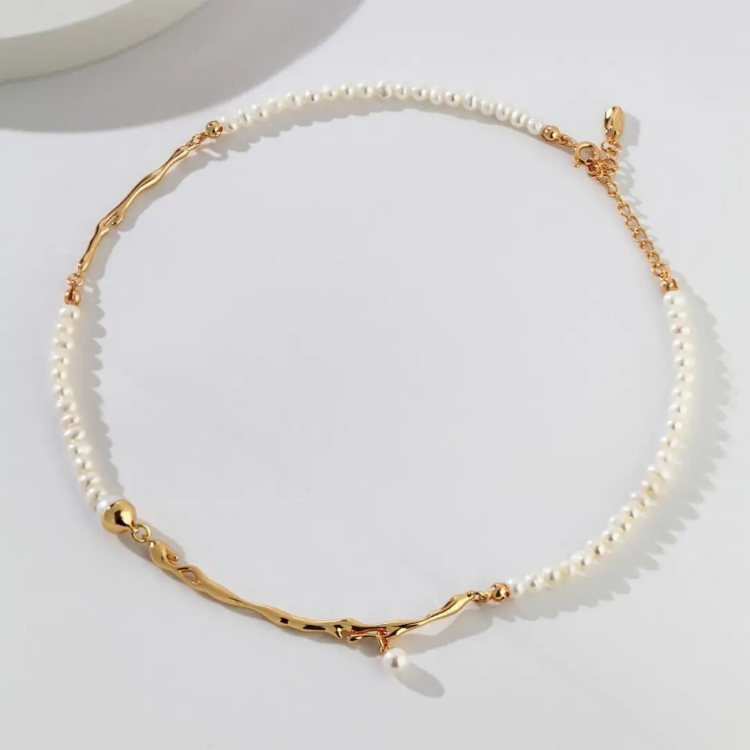 Fashionable Jewelry Pearl Necklace - Angel Wishes