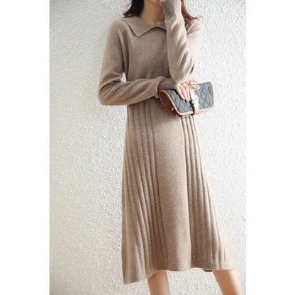 Fashion Wool Knitted Dress Angel Wishes