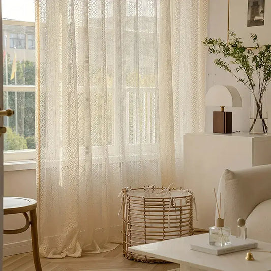 Lace Curtains Angel Wishes