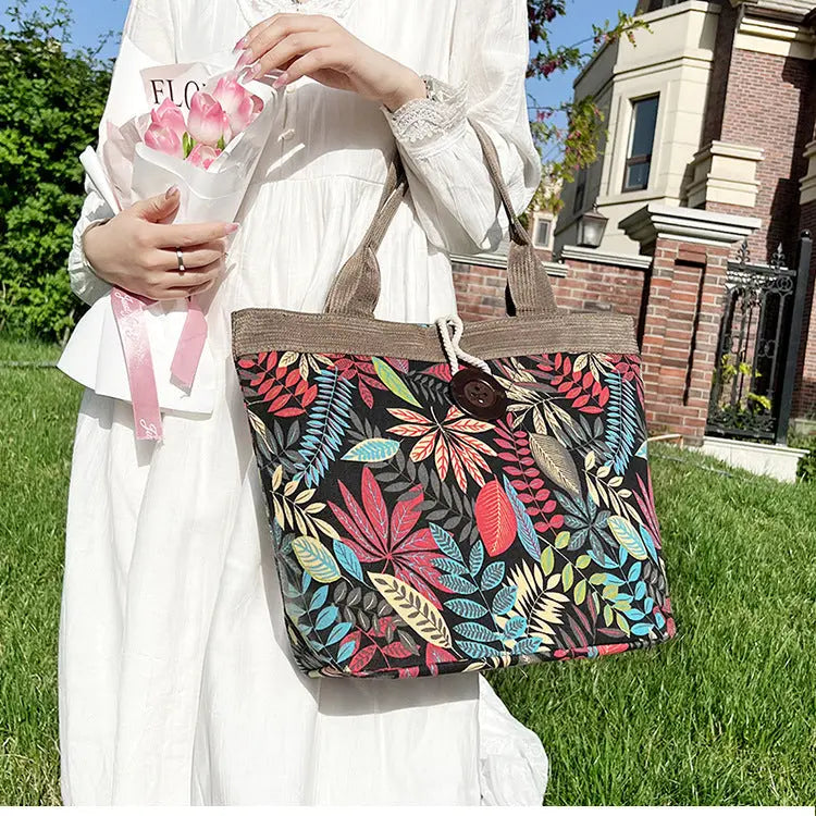 Ethnic Style Tote Bag - Angel Wishes