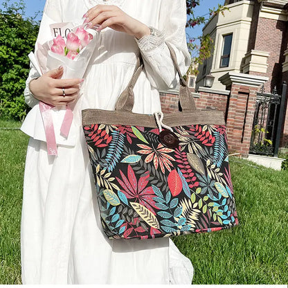Ethnic Style Tote Bag - Angel Wishes