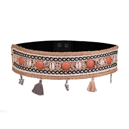 Beaded Wide Waist Seal: Elevate Your Style Angel Wishes