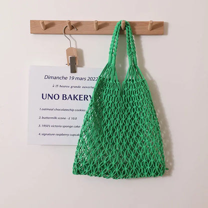 Womens Casual Woven HandBag Angel Wishes