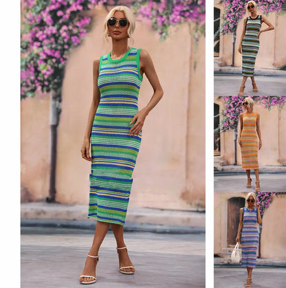 Fashion Striped Knitwear - Angel Wishes
