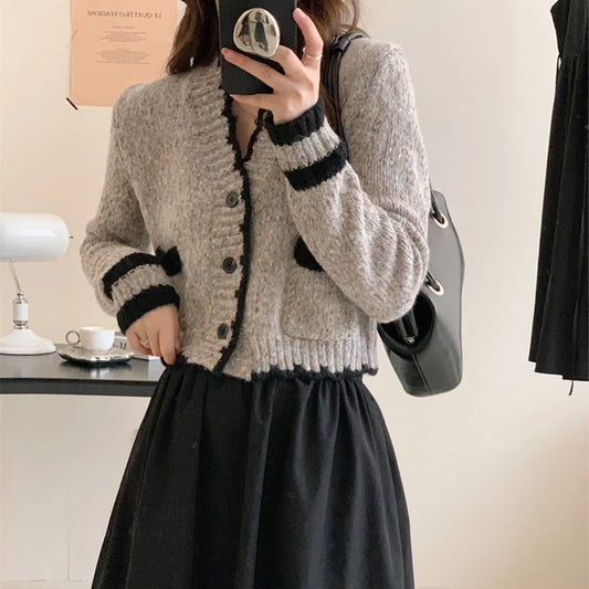 French Style Sweater Cardigan Angel Wishes
