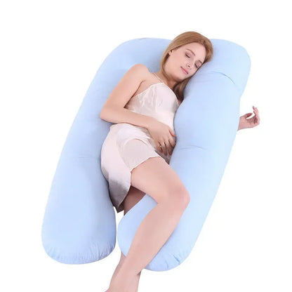 Summer Sleeping Support Pillow For Pregnant Women U Shape Maternity Pillows Pregnancy Ice Silk Angel Wishes