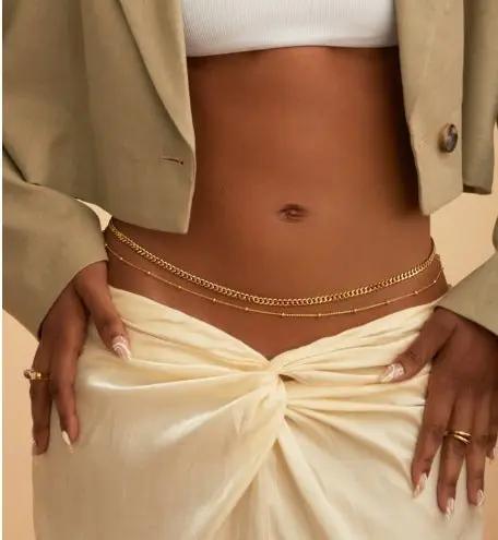 Double-layer Waist Chain Angel Wishes