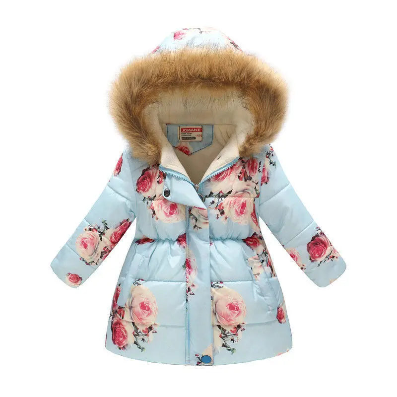 Winter Child Jackets Cotton Padded Coat Angel Wishes